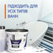 Рідкий акрил PlastAll Titan для реставрації ванни 1.2 м 2740 фото 2