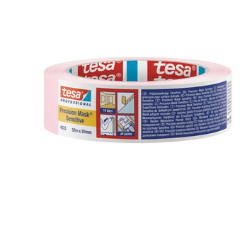 Малярна стрічка Tesa Sensitive 50м х 38мм 2983 фото