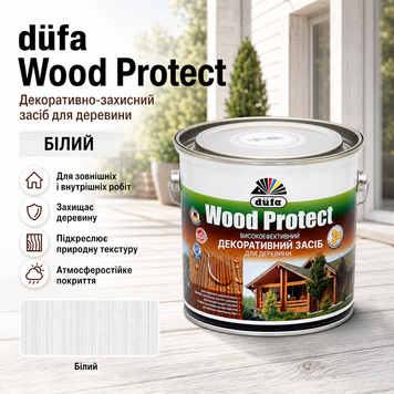 Wood Protect Білий 436 фото