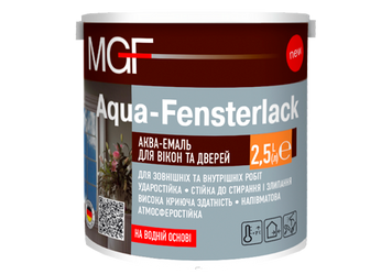Аква-емаль для вікон і дверей MGF Aqua-Fensterlack 1307 фото