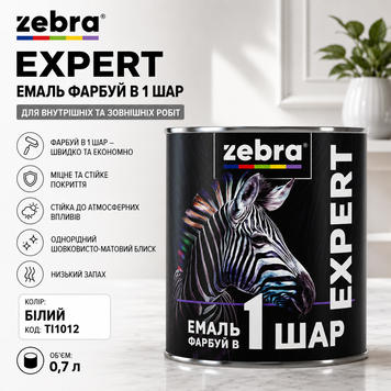Емаль 1 шар 1012 біла 2352 фото